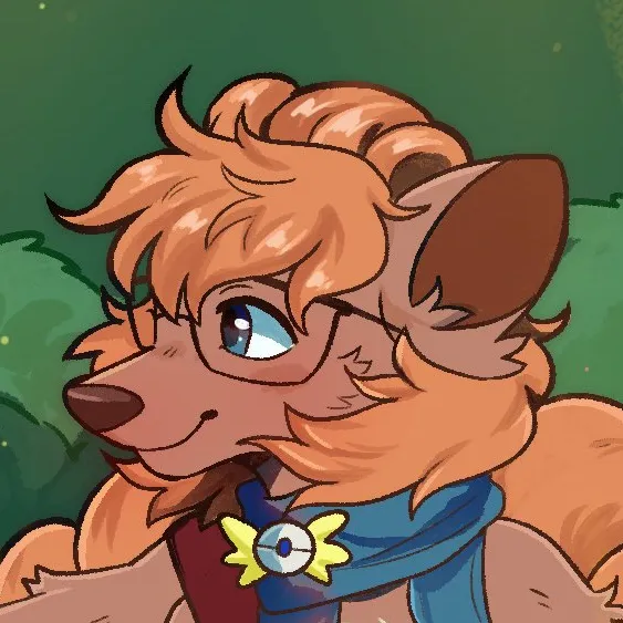 Hero image: a headshot of an anthromorphic Vulpix